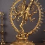 Pure Brass Yogeshwar Nataraja | 41" x 14" x 34" | 54.50 kg | Antique Gold Finish | Rare Cosmic Dance Masterpiece | Museum Grade Art | Jaipurio